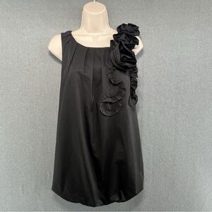 Kate Spade Black Ruffle Dress